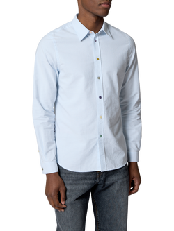 Paul Smith Stripe Cotton Shirt, Blue, Blue