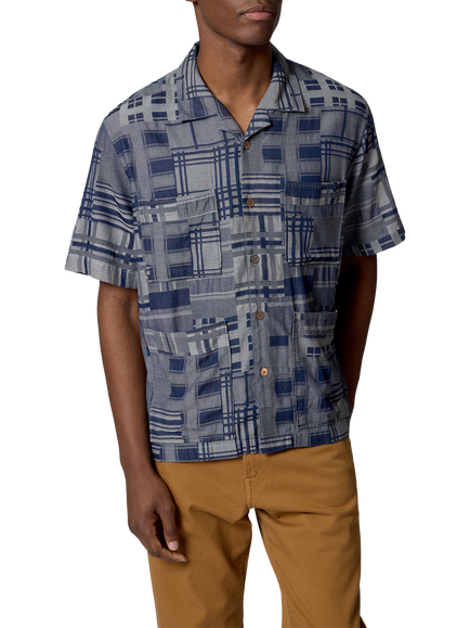 Paul Smith Casual Fit Short Sleeve Shirt, Blue, Blue