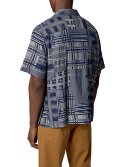 Paul Smith Casual Fit Short Sleeve Shirt, Blue - view 2, Blue