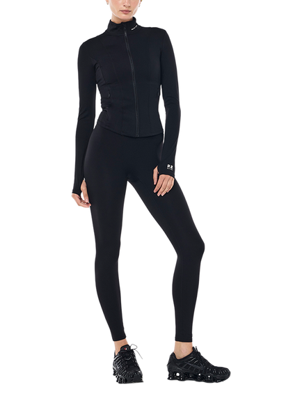 P.E Nation Breakthrough Workout Jacket, Black, Black