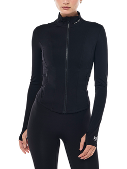 P.E Nation Breakthrough Workout Jacket, Black - view 2, Black