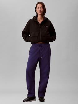 Calvin Klein Monogram French Terry Joggers, Steel Beams, Steel Beams