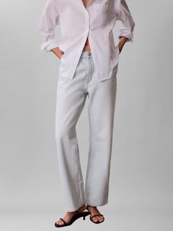 Calvin Klein 90s Straight Jeans, Bleached Light - view 2, Bleached Light