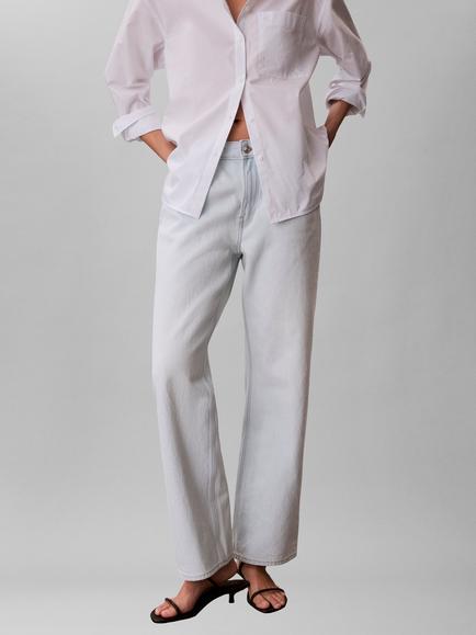Calvin Klein 90s Straight Jeans, Bleached Light - view 2, Bleached Light