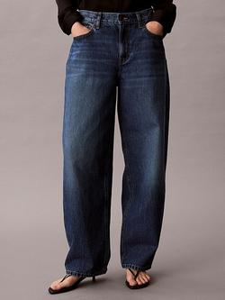 Calvin Klein Relaxed Barrel Leg Jeans, Indigo Julius, Indigo Julius