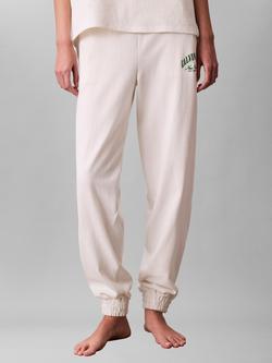Calvin Klein Heritage Logo Lounge Joggers, Tofu - view 2, Tofu
