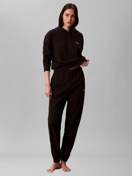 Calvin Klein Cotton Rich Lounge Joggers, Black, Black