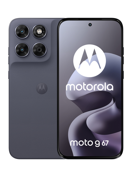 Motorola moto g67 Smartphone, Android, 4GB RAM, 6.78”, 5G, SIM Free, 128GB, Artic Seal