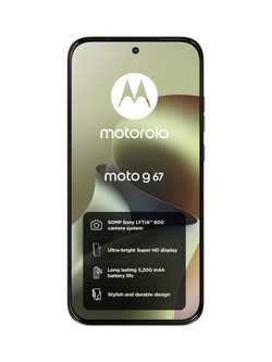 Motorola moto g67 Smartphone, Android, 4GB RAM, 6.78”, 5G, SIM Free, 128GB - view 2, Nile