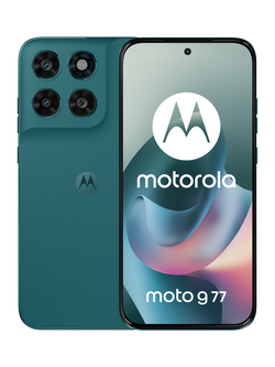 Motorola moto g77 Smartphone, Android, 8GB RAM, 6.78”, 5G, SIM Free, 128GB, Shaded Spruce