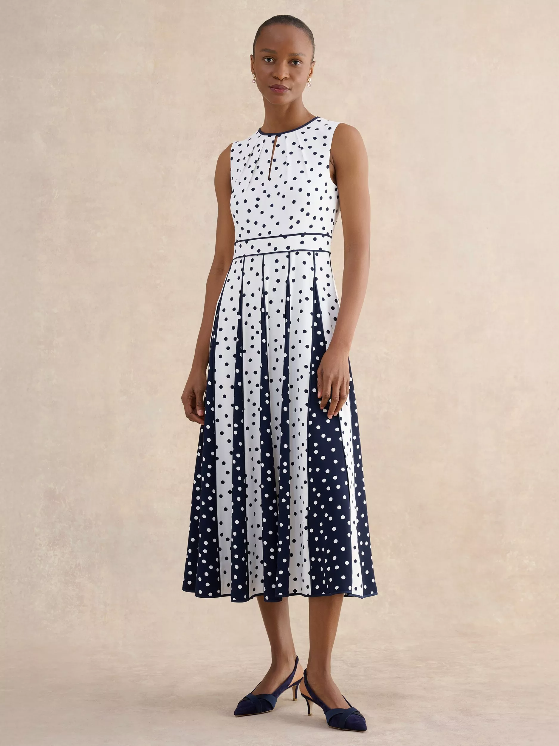 Women's Dresses - Polka Dot, Pleated | John Lewis & Partners