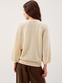 Monsoon Caryn Wide Sleeve Cardigan - view 2, Ivory