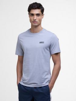 Barbour International Cotton Small Logo T-Shirt, Pale Slate, Pale Slate