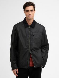 Barbour International Maze Waxed Jacket, Black, Black