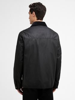 Barbour International Maze Waxed Jacket, Black - view 2, Black