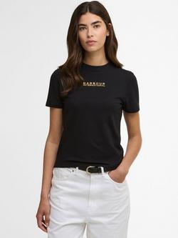 Barbour International Devin Embroidered T-Shirt, Black