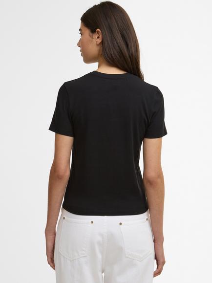 Barbour International Devin Embroidered T-Shirt - view 2, Black