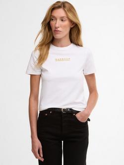 Barbour International Devin Embroidered T-Shirt, White