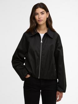 Barbour International Ozara Relaxed Bomber Jacket, Black, Black