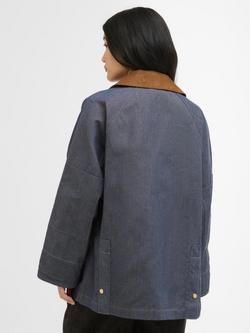 Barbour Asker Denim Jacket, Indigo - view 2, Indigo