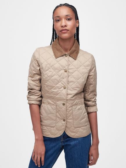 Barbour Deveron Quilted Jacket, Light Trench