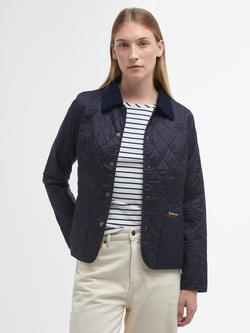 Barbour Liddesdale Summer Quilted Jacket, Navy/Pearl, Navy