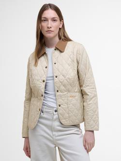 Barbour Liddesdale Summer Quilted Jacket, Navy/Pearl, Pearl