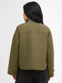 Barbour Whillan Quilted Jacket, Ivy Green/ Ancient - view 2, Ivy Green/ Ancient