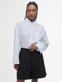 Barbour Angela Long Sleeve Shirt, White, White