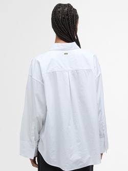 Barbour Angela Long Sleeve Shirt, White - view 2, White