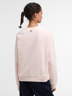 Barbour Marsden Oversized Sweatshirt, Pink - view 2, Pink