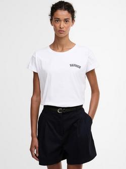 Barbour Bede Logo Graphic T-Shirt, White