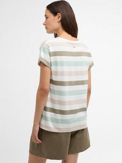 Barbour Lyndale Stripe T-Shirt - view 2, Spearmint/Multi