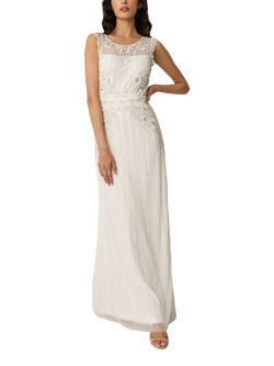 Raishma Mason Embellished Wedding Dress, White, White