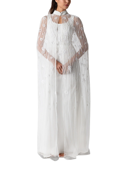 Raishma Sofia Embellished Wedding Dress, White - view 2, White