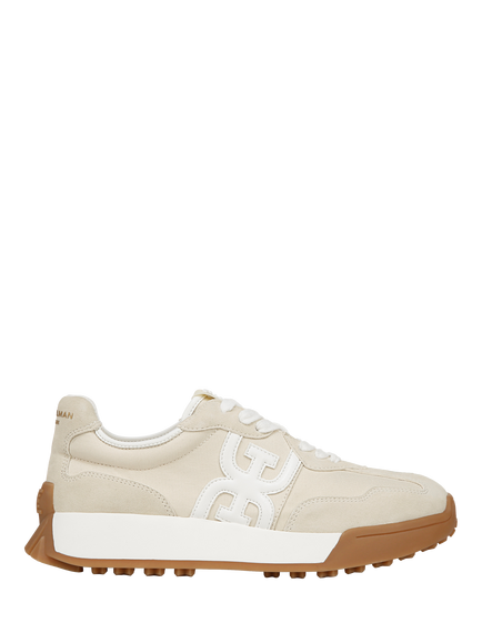 Sam Edelman Langley Lace Up Trainers, Off White, Off White