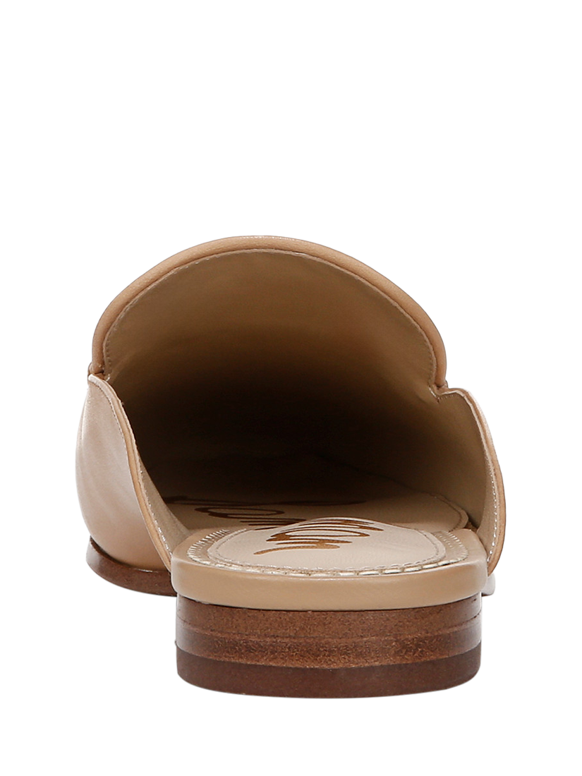 Product image 5 of 6, which shows Sam Edelman Linnie Leather Mules, French Sand, 3