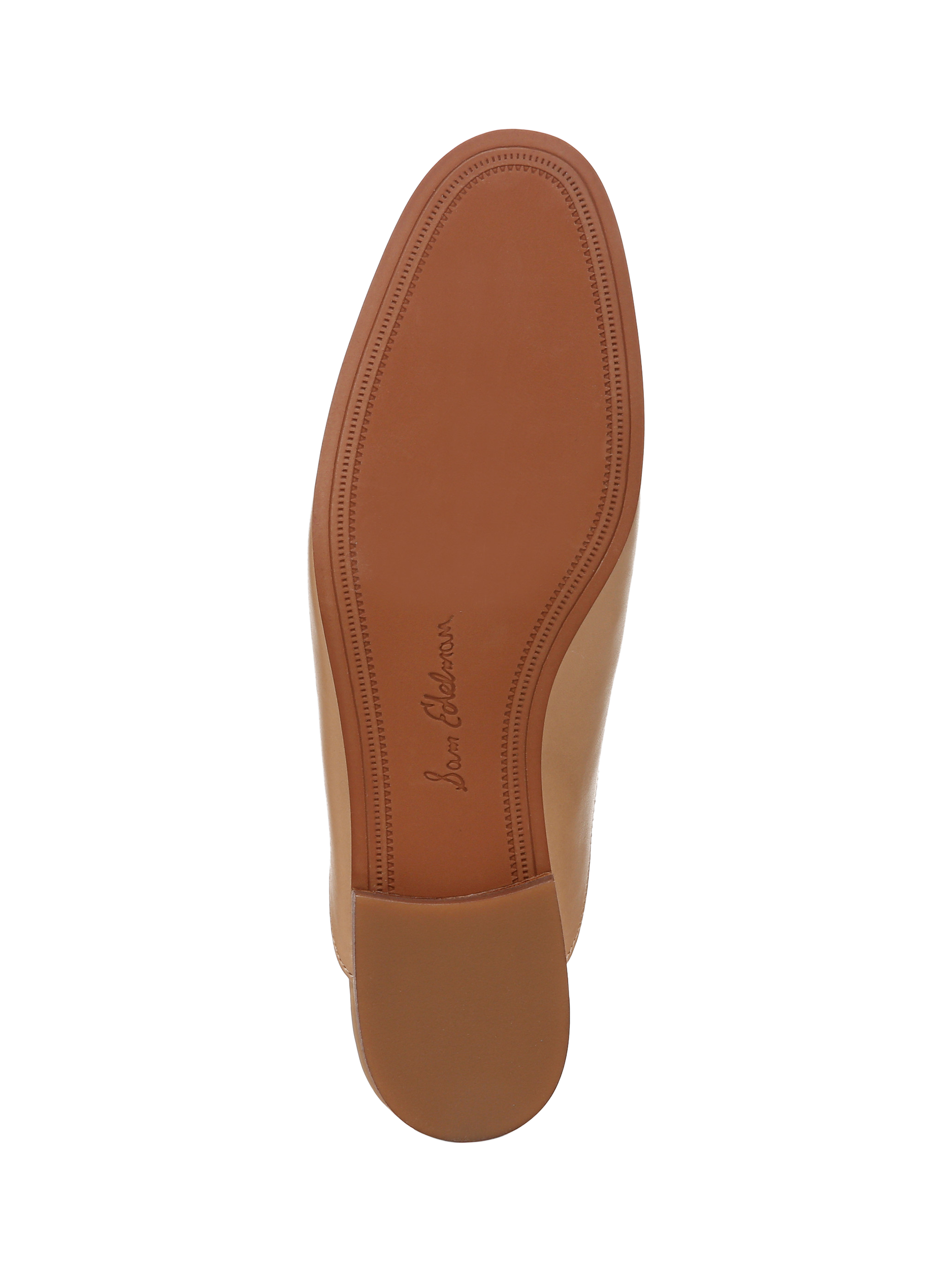 Product image 6 of 6, which shows Sam Edelman Linnie Leather Mules, French Sand, 3