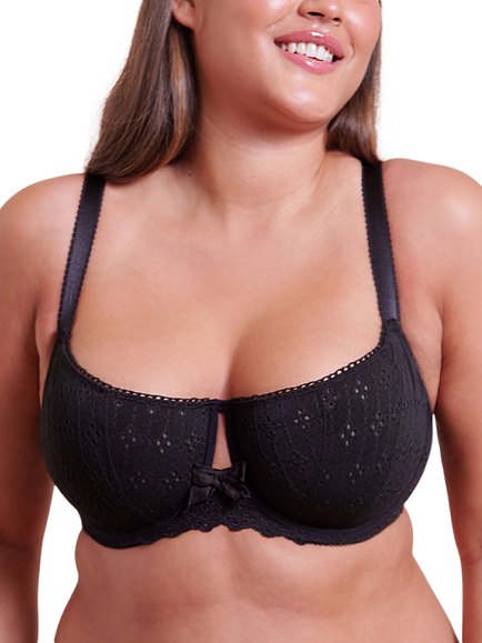 Curvy Kate Flora Bra, Black, Black