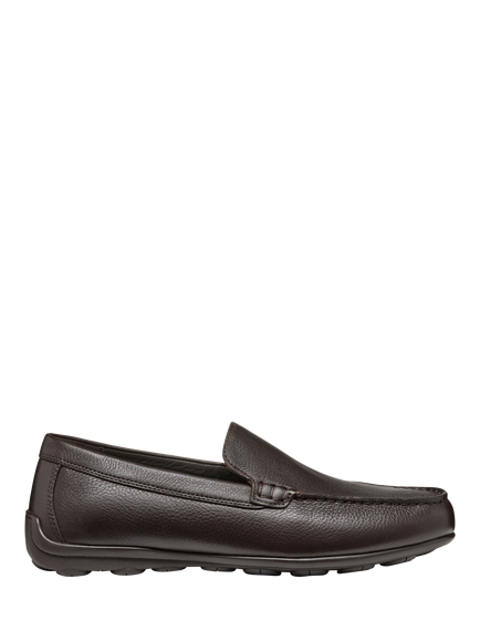 Geox Spherica EC16 Leather Moccasins, Light Brown
