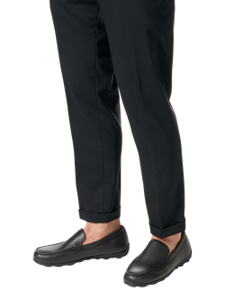 Geox Spherica EC16 Leather Moccasins - view 2, Black