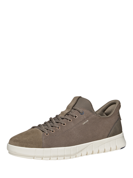 Geox Flextride Plus Trainers - view 2, Dove Grey