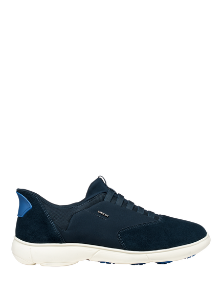 Geox Nebula 2.0 Plus Slip In Trainers, Navy/Blue