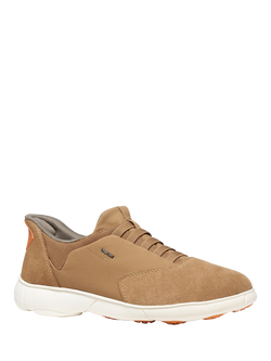 Geox Nebula 2.0 Plus Slip In Trainers - view 2, Toffee/Orange