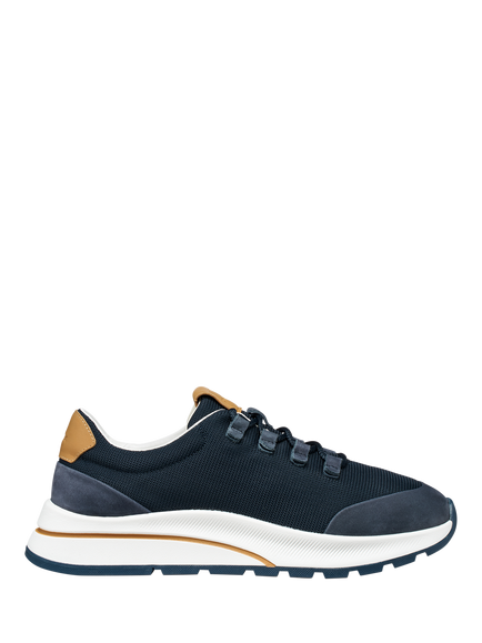 Geox Urbanglider Low Top Lace Up Trainers, Navy
