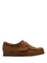 Clarks Originals Wallabee Suede Lace Up Moccasins, Cola