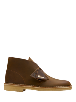 Clarks Originals Leather Desert Boots, Beeswax, Beeswax