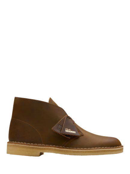 Clarks Originals Leather Desert Boots, Beeswax, Beeswax