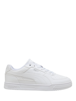 PUMA Caven III Lace Up Trainers, White, White