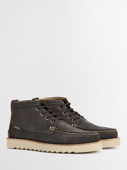 Barbour Hadston Chukka Boots, Slate Grey - view 2, Slate Grey